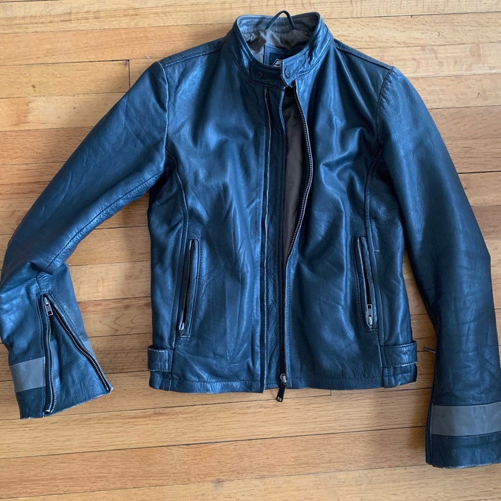 55DSL leather jacket